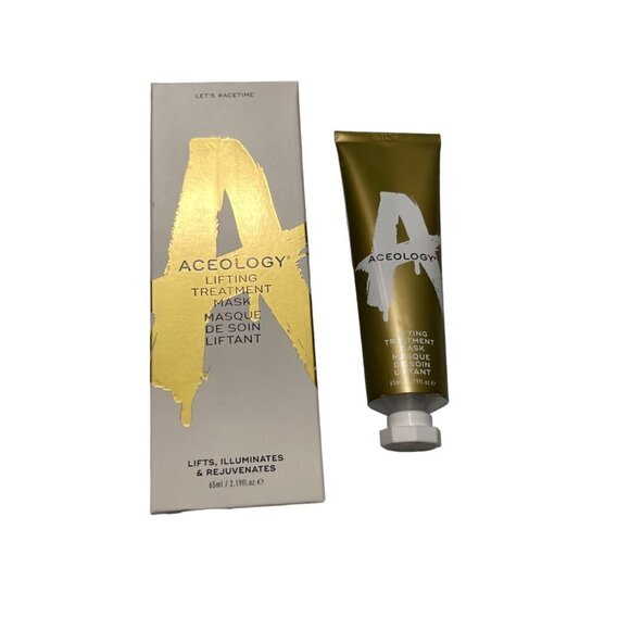 Aceology BNIB Peptides Adenosine Bitter Orange Brighten Lifting Treatment Mask - Picture 2 of 8